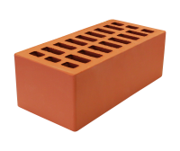 Кирпич керамический утолщенный лицевой красный