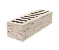 Кирпич керамический евро одинарный лицевой Белый город  Руст