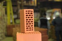 Кирпич керамический одинарный, Красный