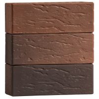 Облицовочный кирпич 0.96НФ, руст №70