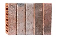 Кирпич лицевой керамический одинарный умбра