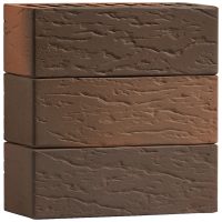 Облицовочный кирпич 1.4НФ гладкий руст №70