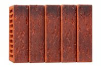 Кирпич лицевой керамический одинарный красный графит